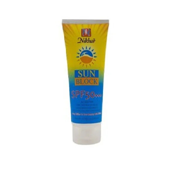 Nikhar Herbal Sun Block SPF 50+++ All Skin Type Sunscreen 250ml