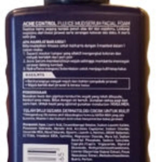 Nivea Men Acne Control Fuji Ice Mud Serum Facial Foam 120 ML