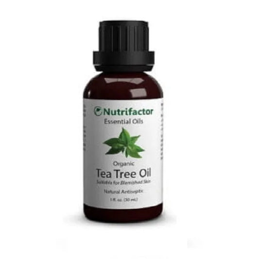 Nutrifactor Essential Oils Organic Tea Tree Oil 30ml