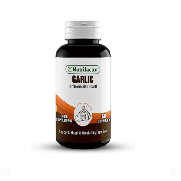 Nutrifactor Garlic 300mg 60 Capsules