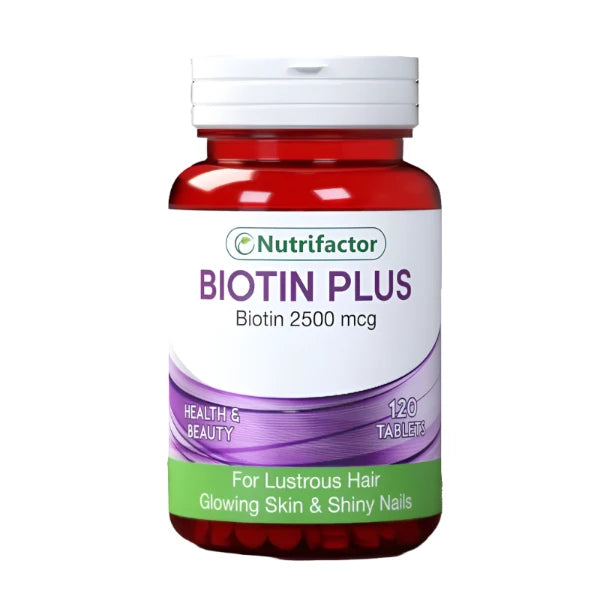 Nutrifactor Biotin Plus 2500mcg 60 Tablets