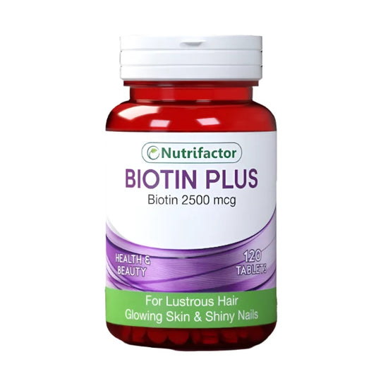Nutrifactor Biotin Plus 2500mcg 60 Tablets