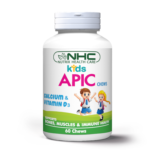 Nutrix Apic Calcium & Vitamin D3 - 60 Tablets