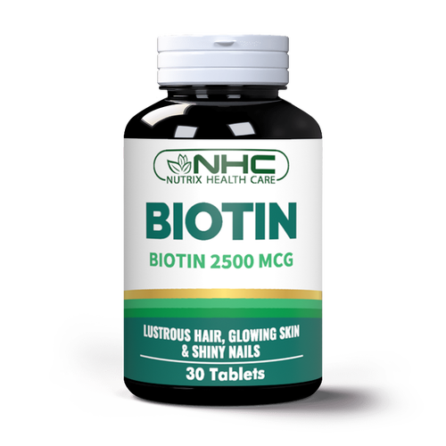 Nutrix Biotin 2500mcg - 30 Tablets