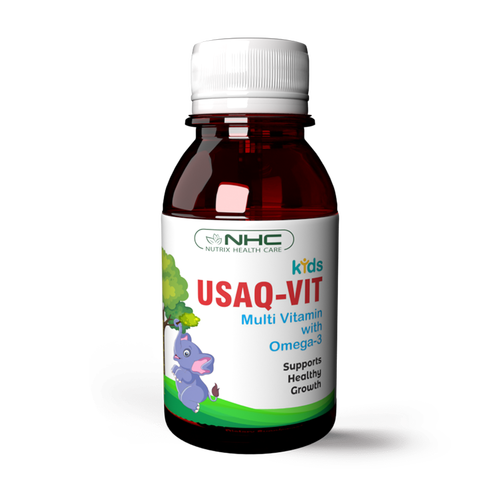 Nutrix Usaq-Vit Multi Vitamin With Omeag-3 Syrup