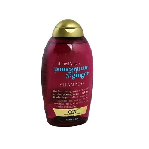 OGX DETOXIFYING + POMEGRANATE &amp; GINGER SHAMPOO 13 FL OZ