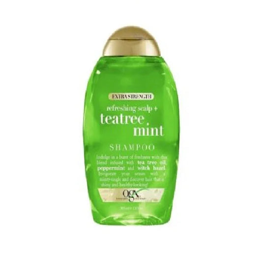 OGX REFRESHING SCALP + TEATREE MINT SHAMPOO 13 FL OZ