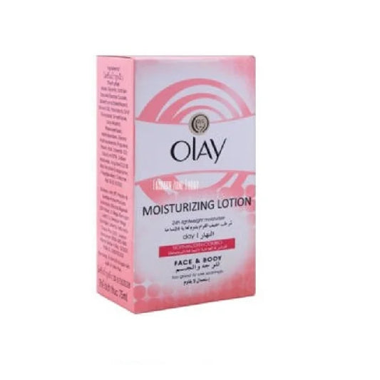 OLAY MOISTURIZING DAY FACE &amp; BODY LOTION NORMAL/DRY/COMBO 75ML