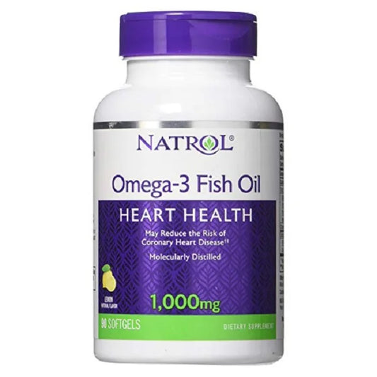 Omega 3 Fish Oil – 1,000mg 90-Softgels