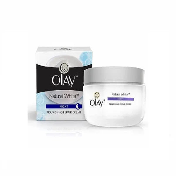 Olay Natural White All IN ONE Night Nourishing Repair Cream