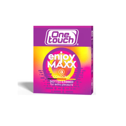 One Touch Enjoy Maxx Dotted & Ribbed 3 Condoms