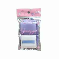 Only Rectangular Makeup Powder Puff (06) - Set of 2