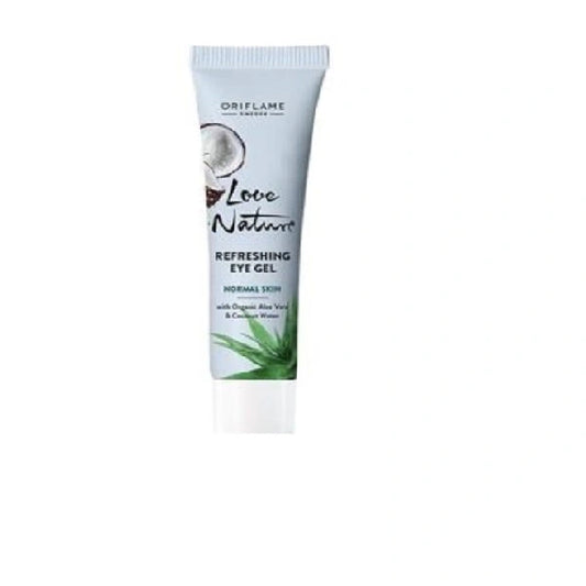 Oriflame Refreshing Eye Gel with Organic Aloe Vera & Coconut Water 15 ml