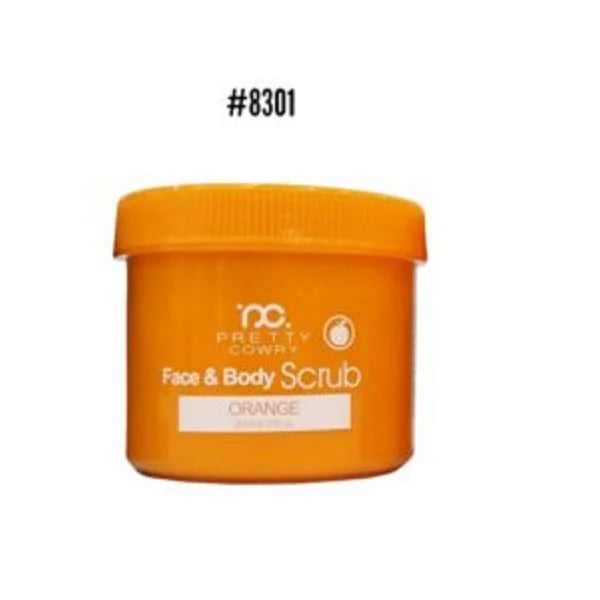 Original Pretty Cowry Face & Body Scrub Orange – 300 ml