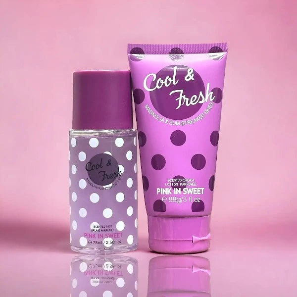 Victoria Secret PINK IN SWEET Mist & Lotion (Cool & Fresh )