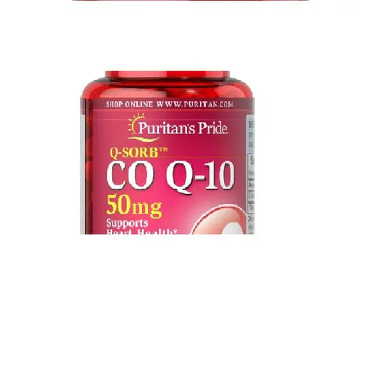 Puritan's Pride CO Q-10 50 mg 100 Softgels