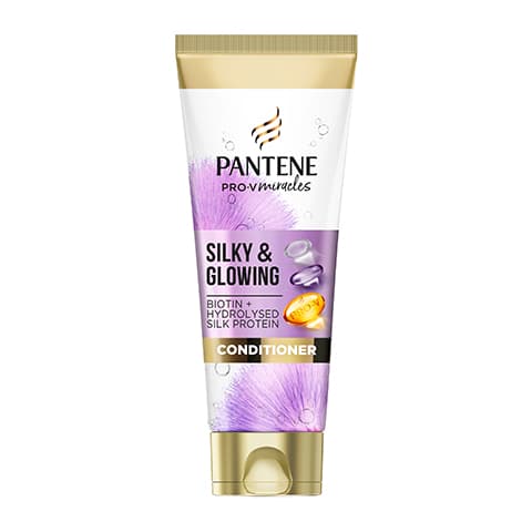 Pantene Silk & Glowing Tube Conditioner 160ml