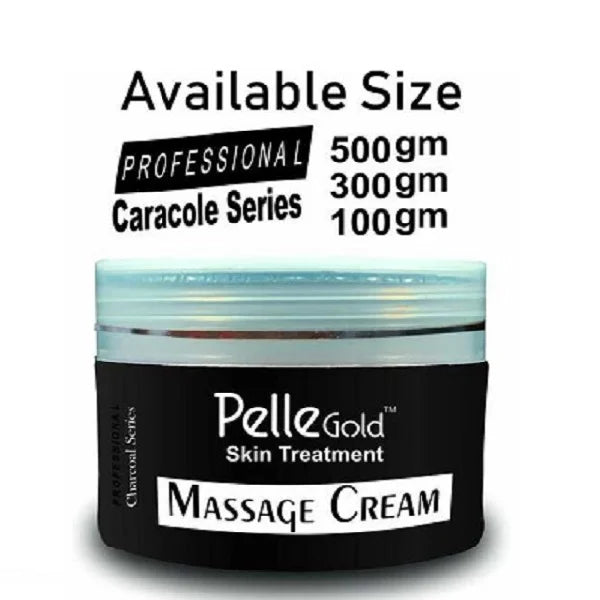 Pelle Gold Charcoal Series Massage Cream 100 Ml