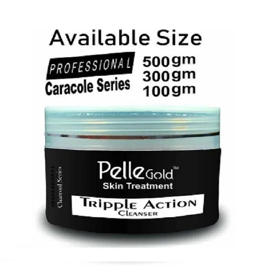 Pelle Gold Charcoal Series Triple Action Cleanser