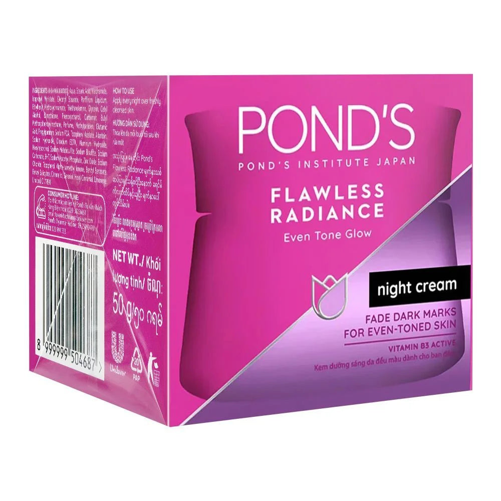 Pond's Flawless Radiance Derma+ Night Face Cream 50 GM