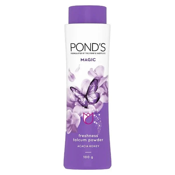 Ponds Magic Freshness Talcum Powder With Fragrance of Acacia Honey