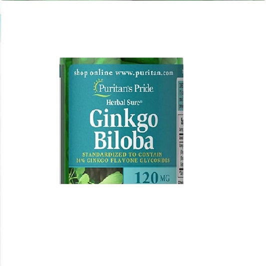 Puritan's Pride Ginkgo Biloba Standardized Extract 120 mg