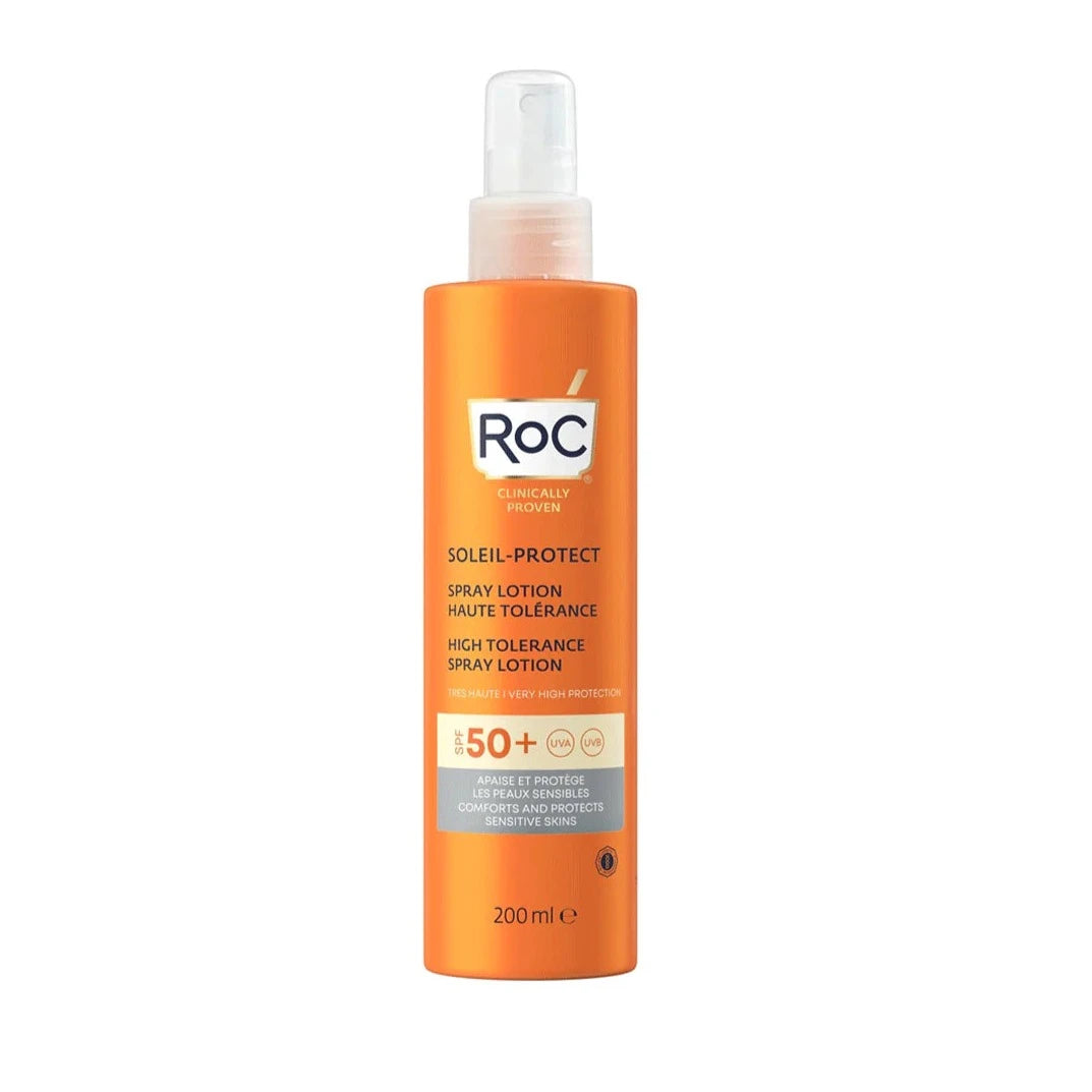 ROC SPF50 Soleil Protect High Tolerence Sunblock Spray 200ml