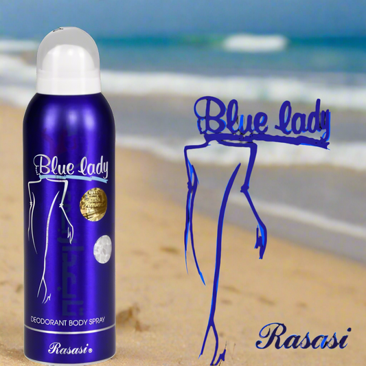 Rasasi Blue Lady Deodorant Body Spray 200 ML