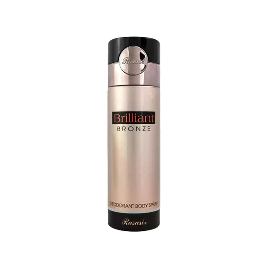 Rasasi Brilliant Bronze Deodorant Body Spray For Man & Women 200 ML