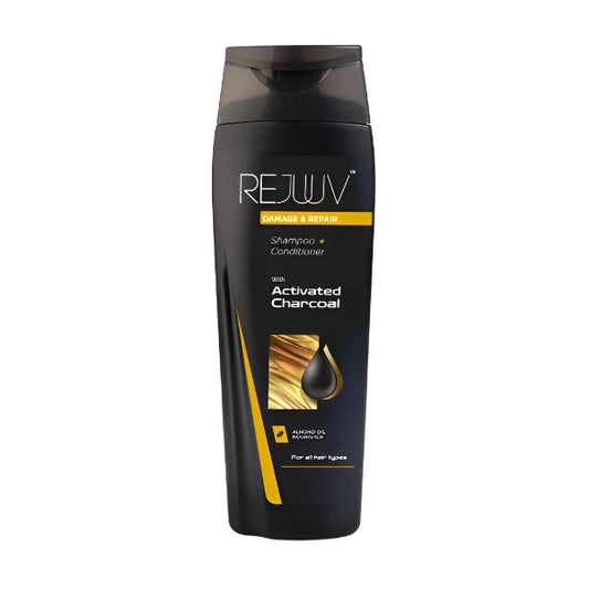 Rejuuv Restore & Repair Activated Charcoal Shampoo 180ml