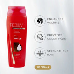 Rejuuv With Biotin Gold Keratin Shampoo 180ml