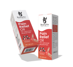 BeautyVoc Pain Relief Oil 50 ml – Instant Joint & Muscle Pain Relief | Instant Cramps relief