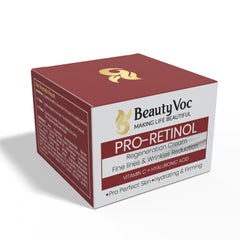 BeautyVoc Pro Retinol Cream 60 G | Anti Wrinkle | Anti Aging Cream | Anti Dullness