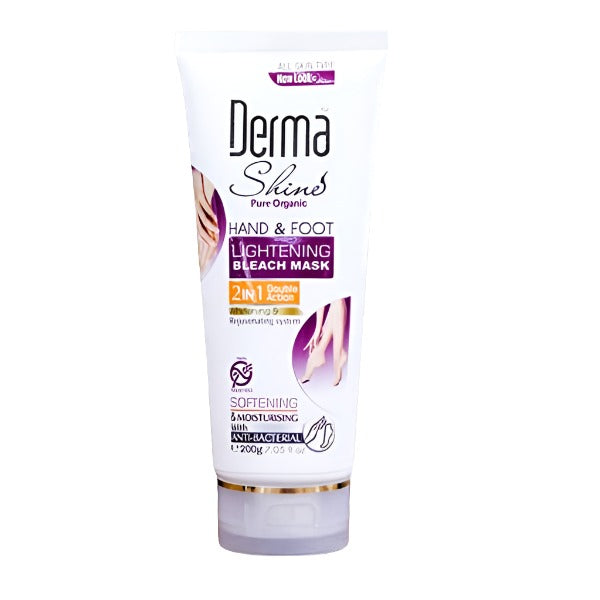 Derma Shine Hand & Foot Lightening Bleach Mask 200g