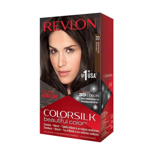 Revlon Silk - 20 Brown Black Hair Color