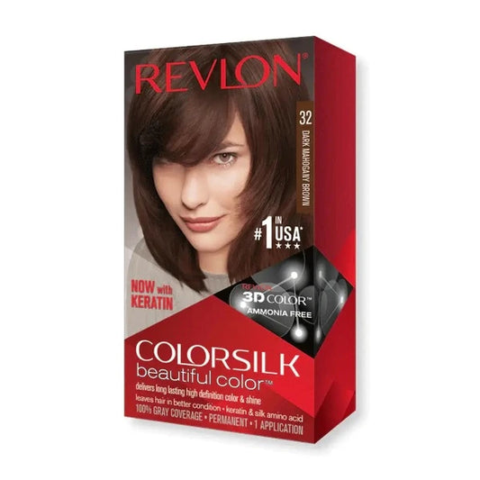 Revlon Silk - 32 Dark Mahogany Brown Hair Color