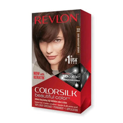 Revlon Silk - 32 Dark Mahogany Brown Hair Color