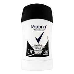 Rexona - Deodorant Stick Women Invisible On Black + White Clothes 40Ml