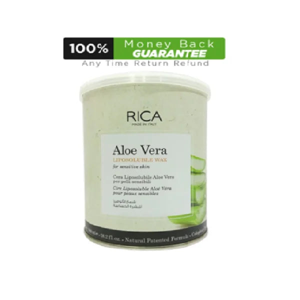 Rica Aloe Vera Liposoluble Wax for Sensitive Skin 800 ML