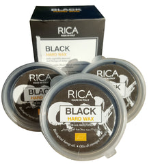 Rica Black Hard Wax 3 Pieces