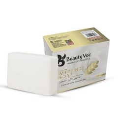 BeautyVoc White Rice Soap 100 g -  Achieve Glowing, Radiant Skin with Korean Formula