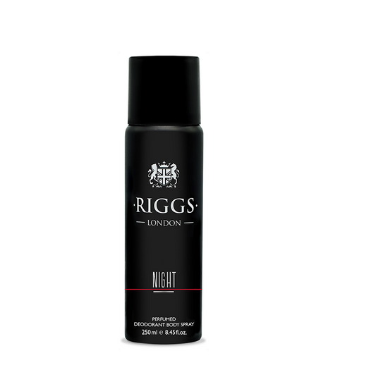 Riggs LONDON Men Deodorant Body Spray – NIGHT