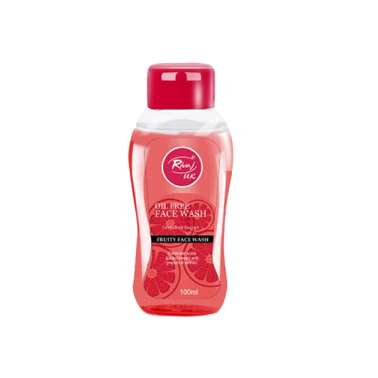 Rivaj UK Oil Free Fruity Face Wash Grapefruit Extract- 100ml