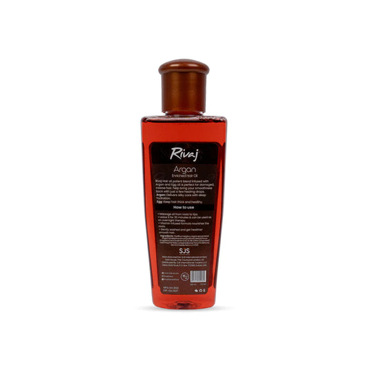 Rivaj Argan & Egg Enriched Hair Oil 100ml