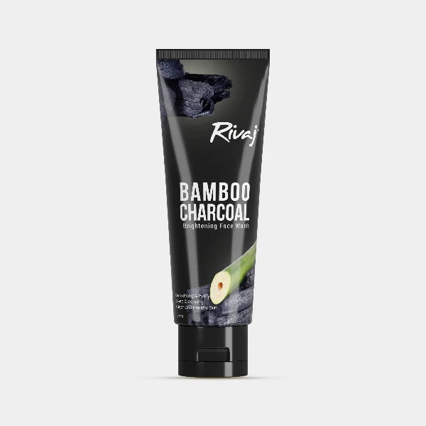 Rivaj Brightening Face Wash Bamboo Charcoal 100ml