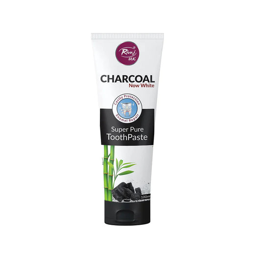 Rivaj Now White Charcoal Toothpaste 100ml