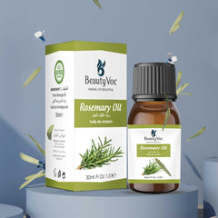 BeautyVoc Rosemary Oil 30 ml - 100% Natural & Pure Undiluted - Best for Hair & Skin