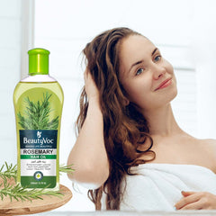 BeautyVoc Rosemary Hair Oil 200 ml | For Hair Growth, Anti Hair Fall & Anti Dandruff
