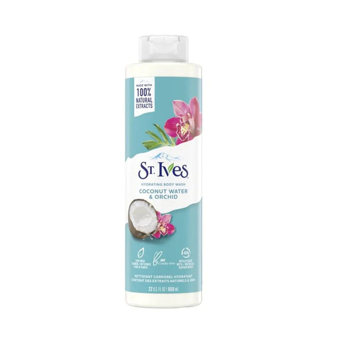 ST.Ives Coconut Water & Orchid Body Wash 650ml