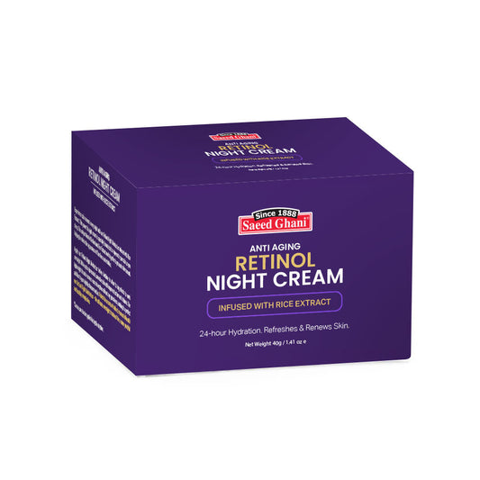 Saeed Ghani Anti Aging Retinol Night Cream 40 GM